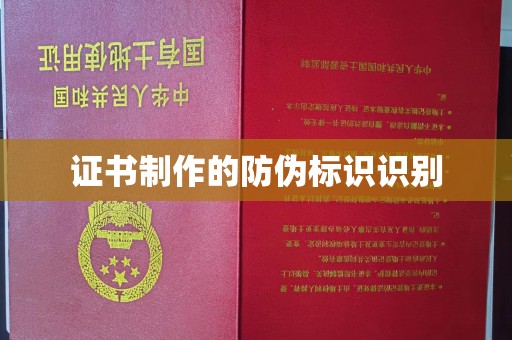 陇川证书制作的防伪标识识别