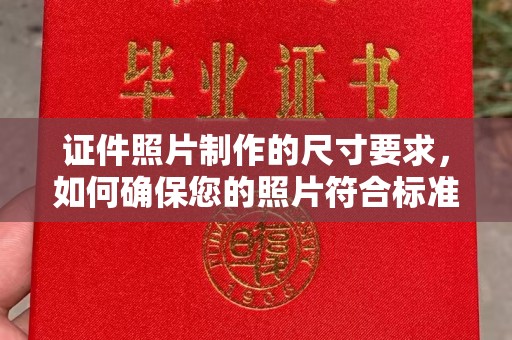 鸟松证件照片制作的尺寸要求，如何确保您的照片符合标准？