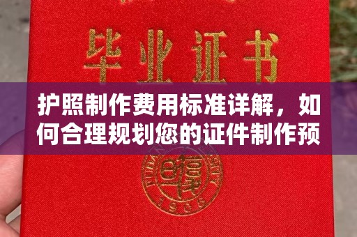 祥符护照制作费用标准详解，如何合理规划您的证件制作预算